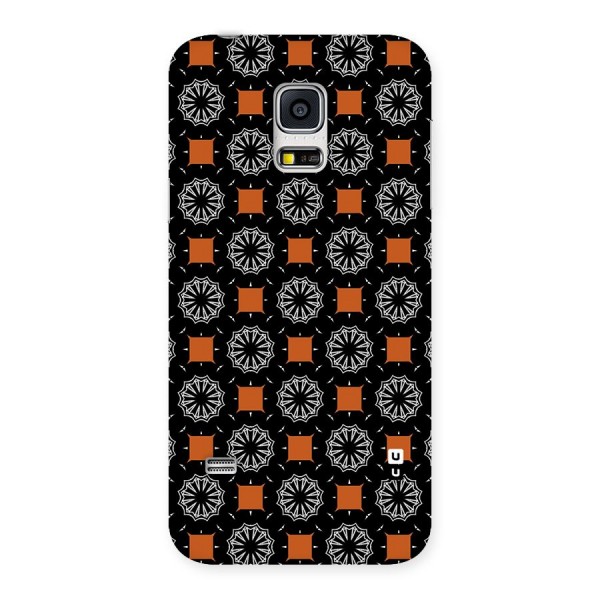 Decorative Wrapping Pattern Back Case for Galaxy S5 Mini