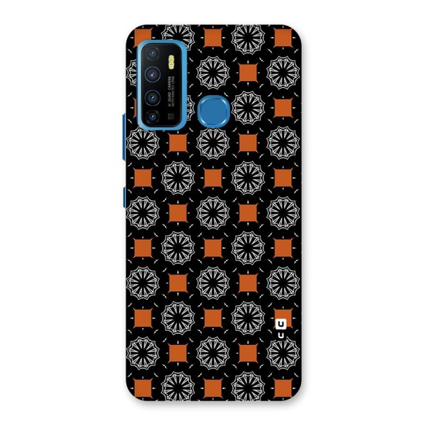 Decorative Wrapping Pattern Back Case for Infinix Hot 9