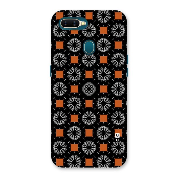 Decorative Wrapping Pattern Back Case for Oppo A7