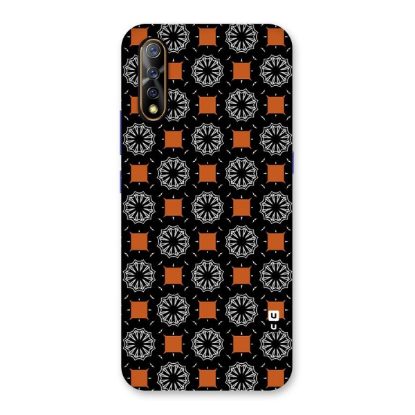 Decorative Wrapping Pattern Back Case for Vivo S1