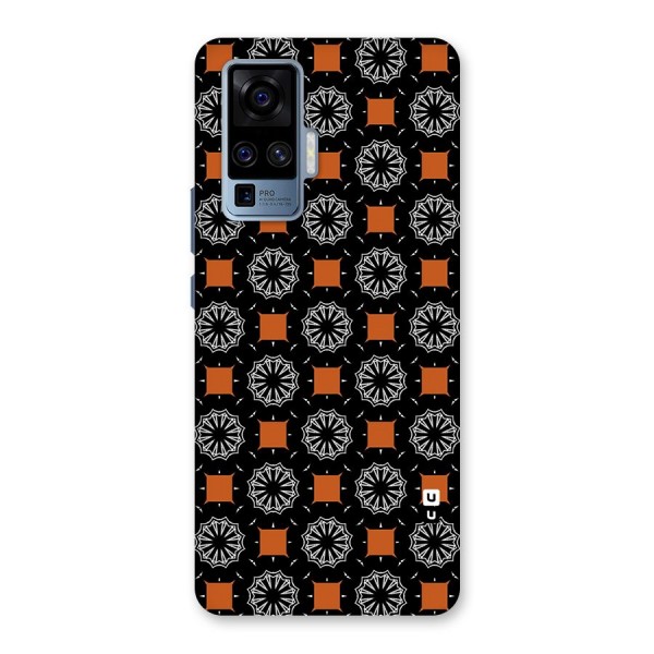 Decorative Wrapping Pattern Back Case for Vivo X50 Pro