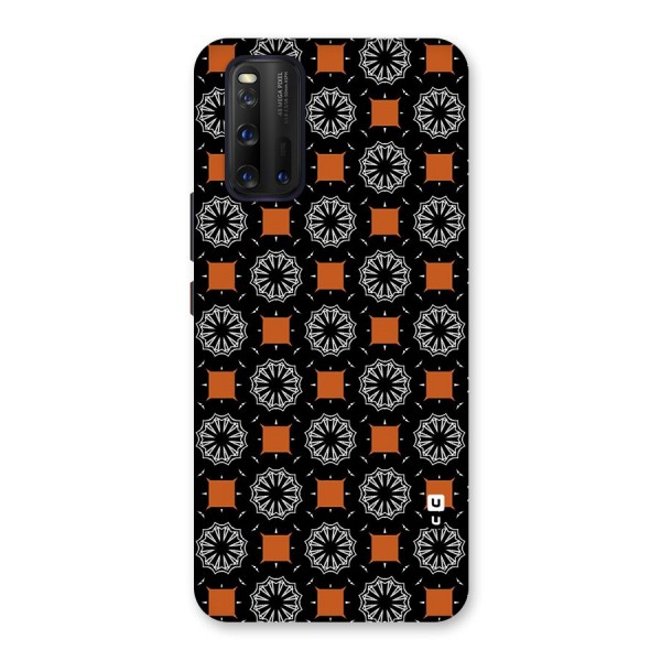 Decorative Wrapping Pattern Back Case for Vivo iQOO 3