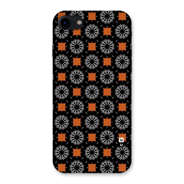 Decorative Wrapping Pattern Back Case for iPhone SE 2020