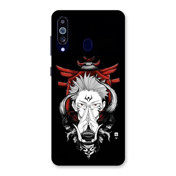 Demon King Sukuna Back Case for Galaxy M40