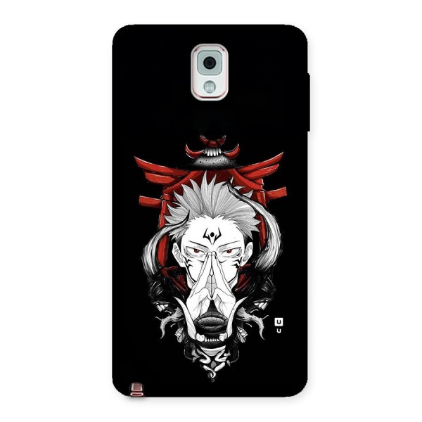 Demon King Sukuna Back Case for Galaxy Note 3
