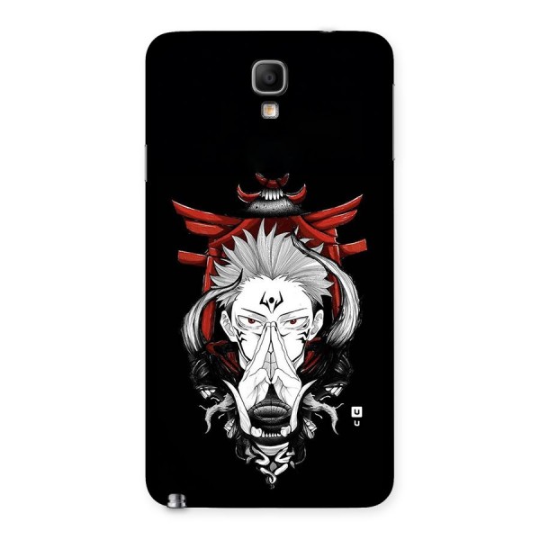 Demon King Sukuna Back Case for Galaxy Note 3 Neo