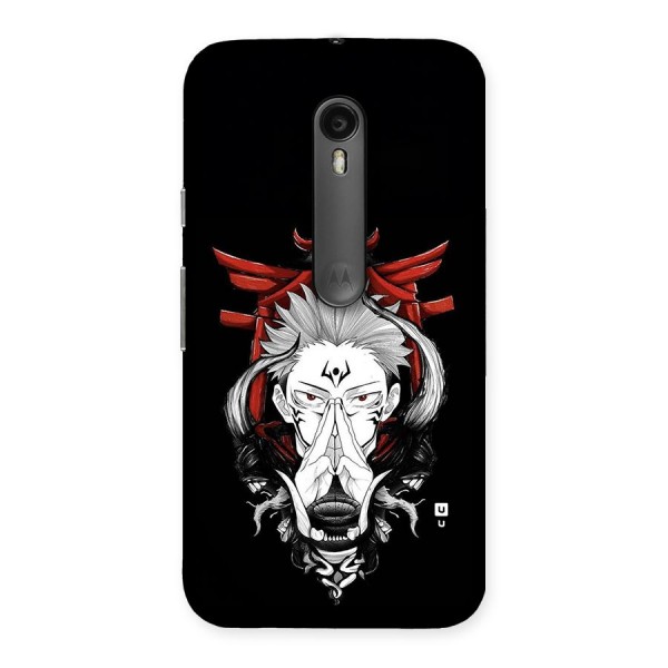 Demon King Sukuna Back Case for Moto G3