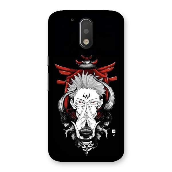 Demon King Sukuna Back Case for Moto G4 Plus