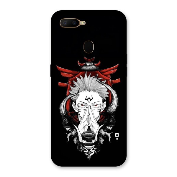 Demon King Sukuna Back Case for Oppo A5s