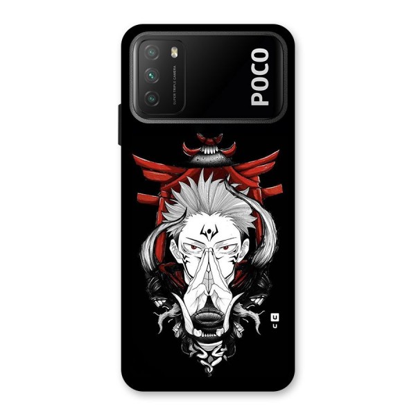 Demon King Sukuna Back Case for Poco M3