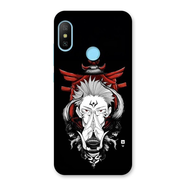 Demon King Sukuna Back Case for Redmi 6 Pro