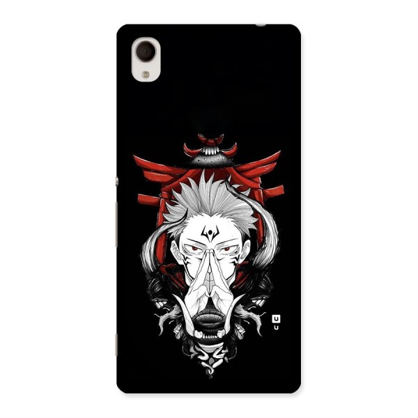 Demon King Sukuna Back Case for Xperia M4