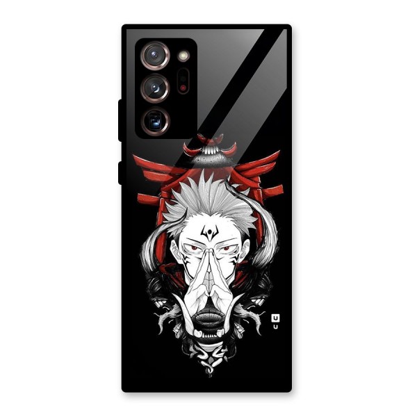 Demon King Sukuna Glass Back Case for Galaxy Note 20 Ultra 5G