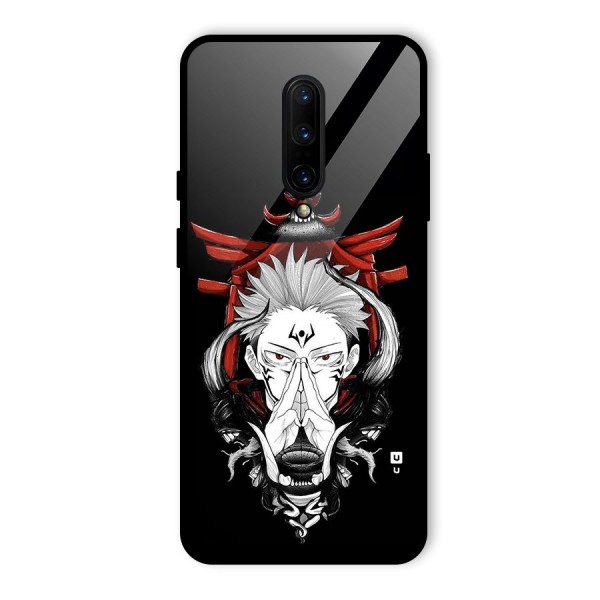 Demon King Sukuna Glass Back Case for OnePlus 7 Pro