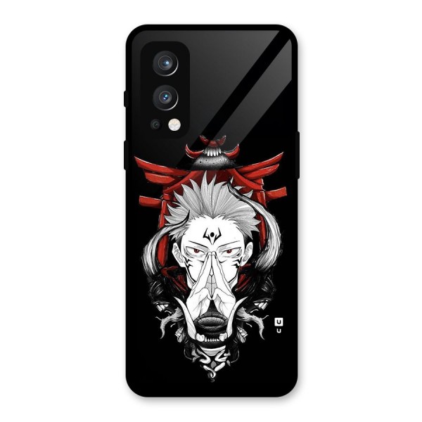 Demon King Sukuna Glass Back Case for OnePlus Nord 2 5G