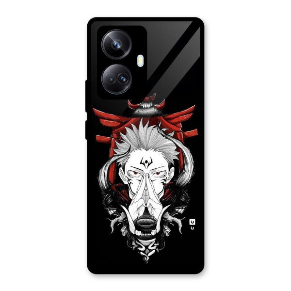 Demon King Sukuna Glass Back Case for Realme 10 Pro Plus