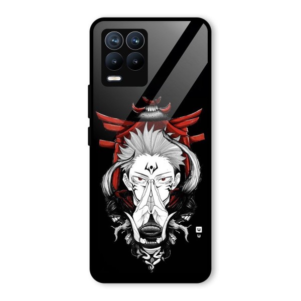 Demon King Sukuna Glass Back Case for Realme 8 Pro