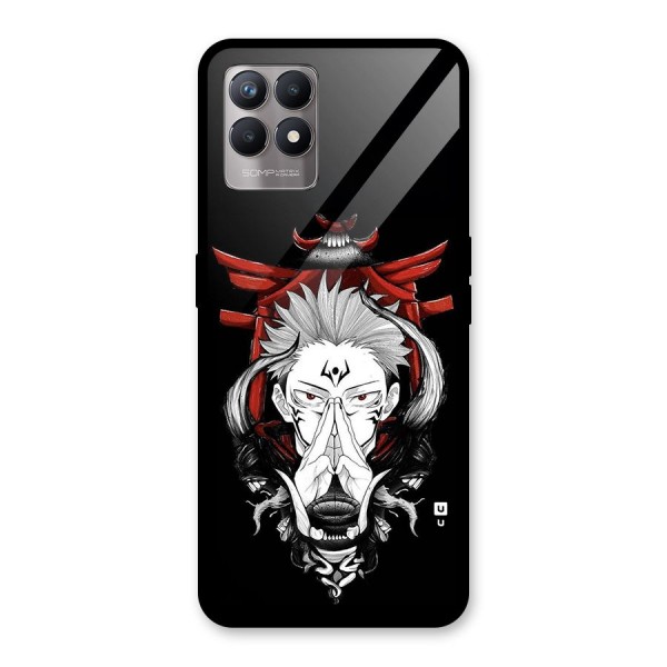Demon King Sukuna Glass Back Case for Realme Narzo 50