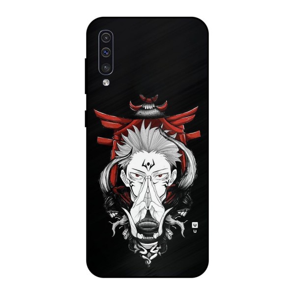 Demon King Sukuna Metal Back Case for Galaxy A30s