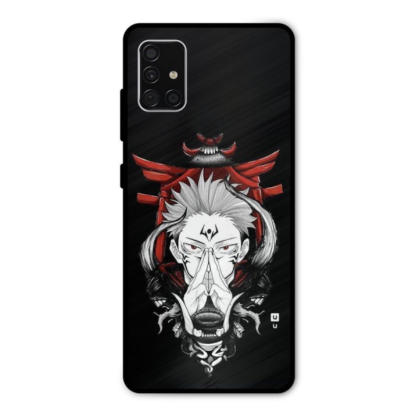 Demon King Sukuna Metal Back Case for Galaxy A51