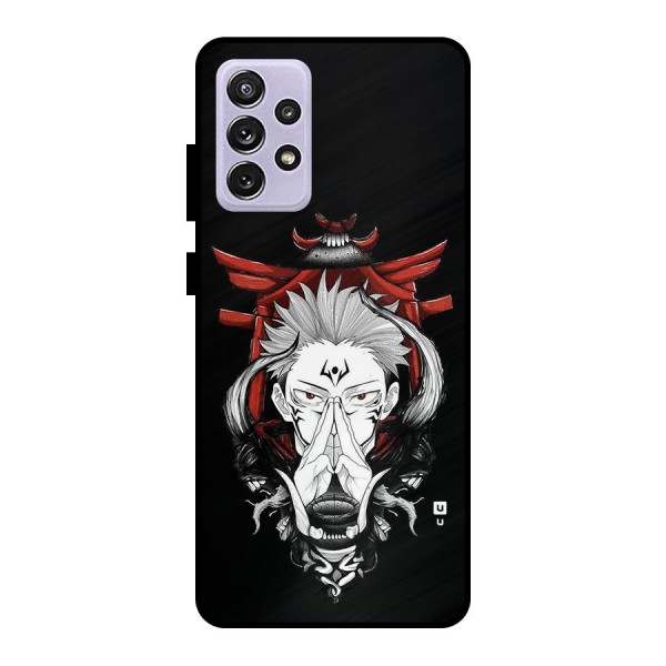 Demon King Sukuna Metal Back Case for Galaxy A72