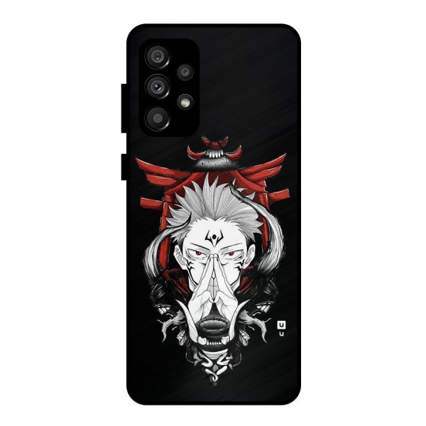 Demon King Sukuna Metal Back Case for Galaxy A73 5G
