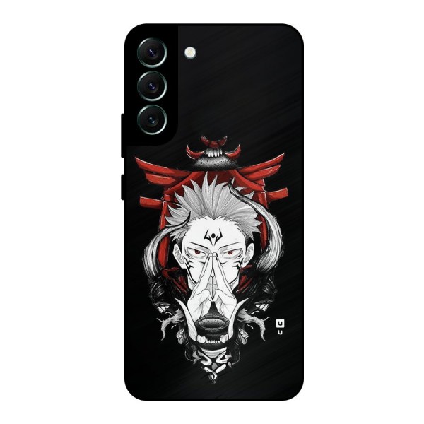 Demon King Sukuna Metal Back Case for Galaxy S22 Plus 5G