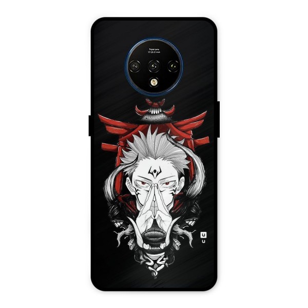 Demon King Sukuna Metal Back Case for OnePlus 7T