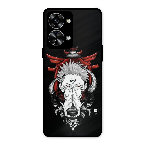 Demon King Sukuna Metal Back Case for OnePlus Nord 2T