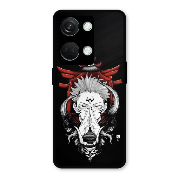 Demon King Sukuna Metal Back Case for OnePlus Nord 3