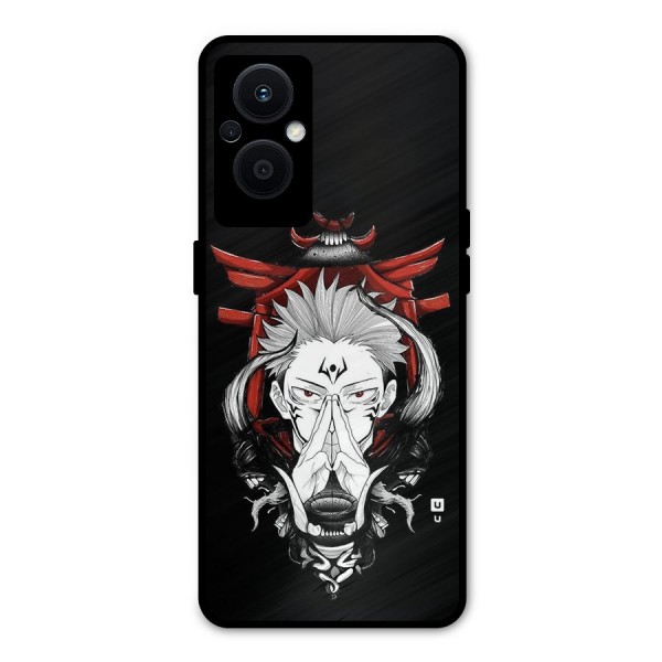 Demon King Sukuna Metal Back Case for Oppo F21s Pro 5G