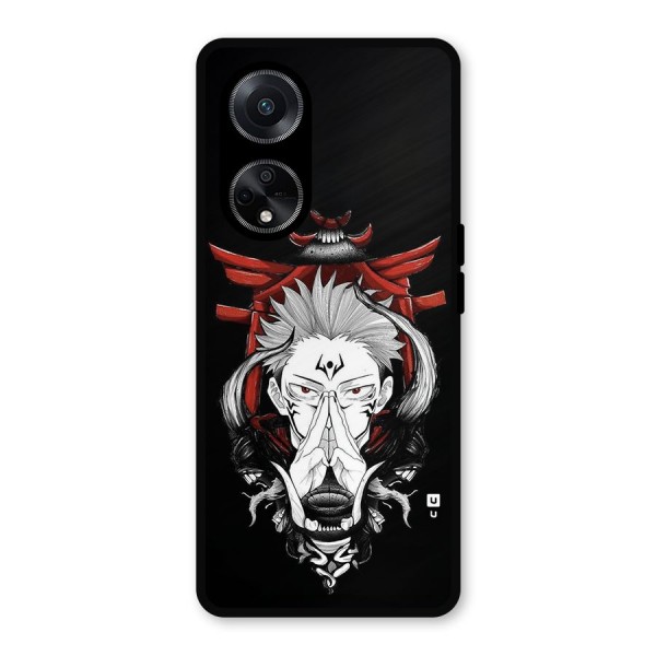 Demon King Sukuna Metal Back Case for Oppo F23