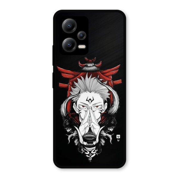 Demon King Sukuna Metal Back Case for Poco X5