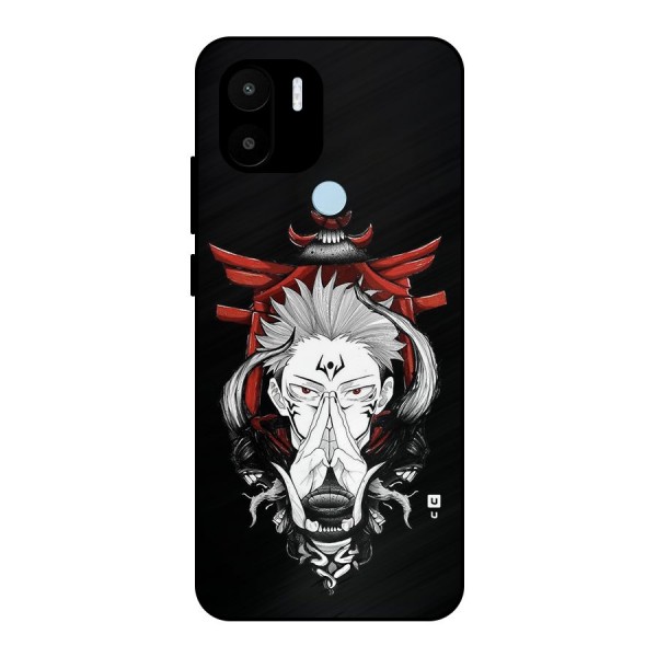 Demon King Sukuna Metal Back Case for Redmi A1 Plus