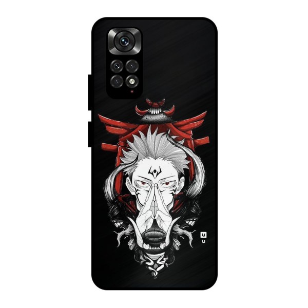 Demon King Sukuna Metal Back Case for Redmi Note 11 Pro Plus 5G