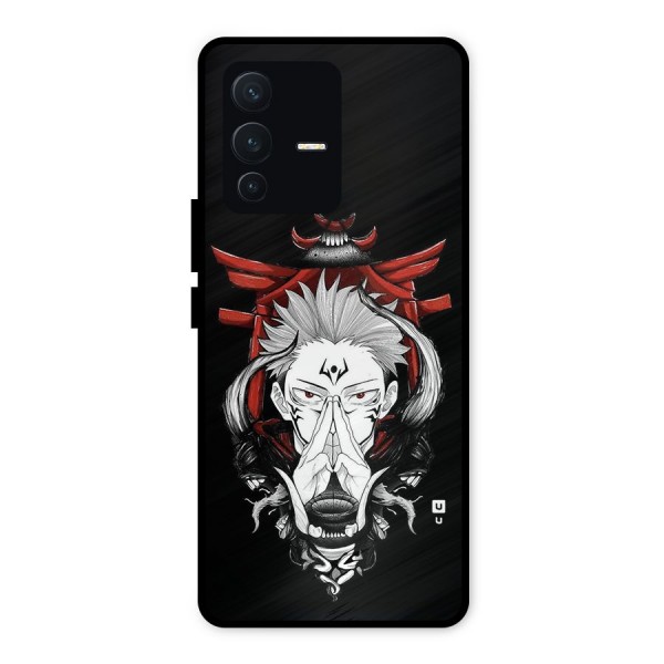 Demon King Sukuna Metal Back Case for Vivo V23 5G