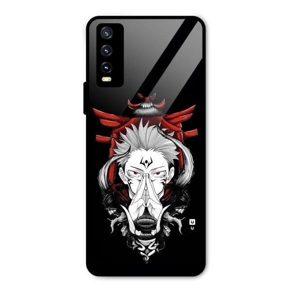 Demon King Sukuna Metal Back Case for Vivo Y20i