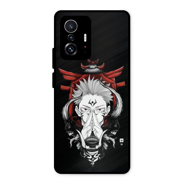 Demon King Sukuna Metal Back Case for Xiaomi 11T Pro