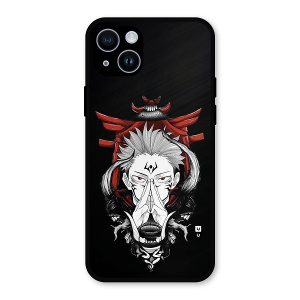 Demon King Sukuna Metal Back Case for iPhone 14