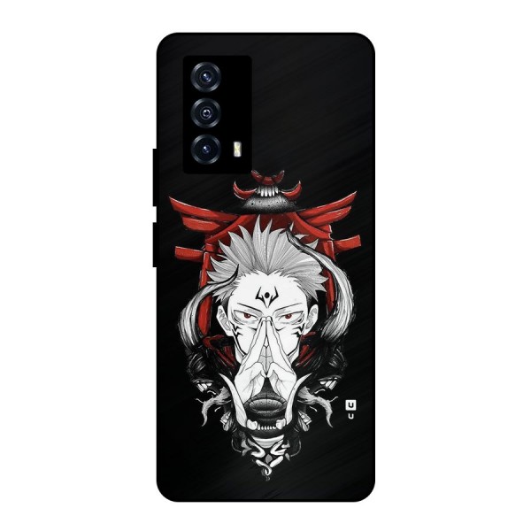 Demon King Sukuna Metal Back Case for iQOO Z5