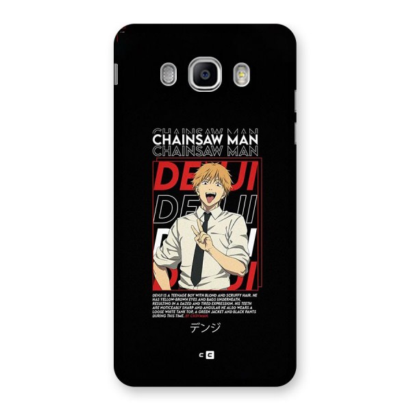 Denji Chainsaw Man Back Case for Galaxy J5 2016