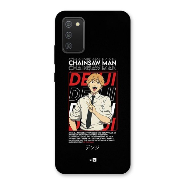 Denji Chainsaw Man Back Case for Galaxy M02s