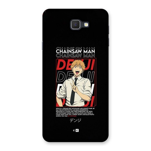 Denji Chainsaw Man Back Case for Galaxy On7 2016