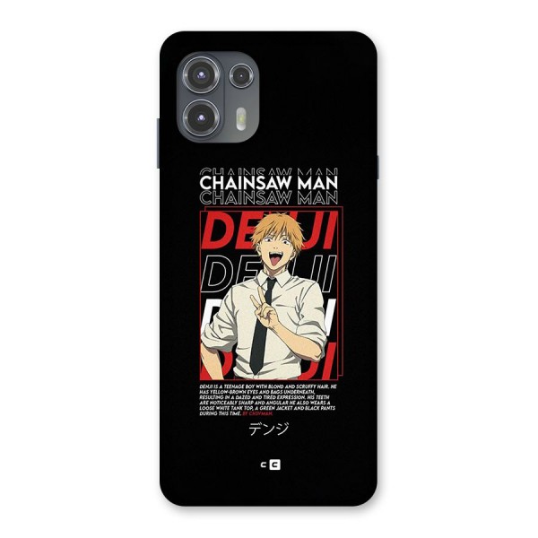 Denji Chainsaw Man Back Case for Motorola Edge 20 Fusion