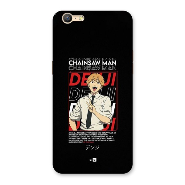 Denji Chainsaw Man Back Case for Oppo A39