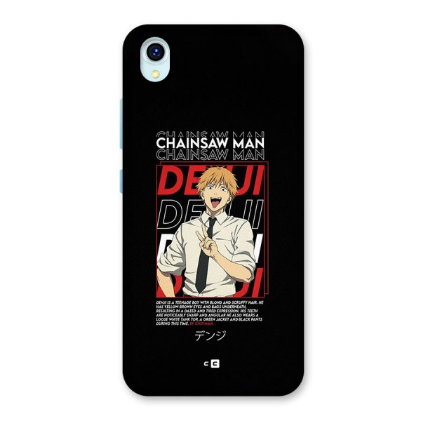 Denji Chainsaw Man Back Case for Vivo Y1s