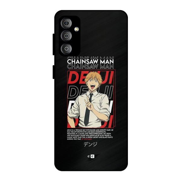 Denji Chainsaw Man Metal Back Case for Galaxy F23