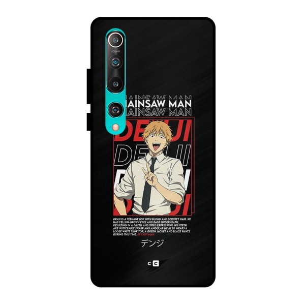 Denji Chainsaw Man Metal Back Case for Mi 10