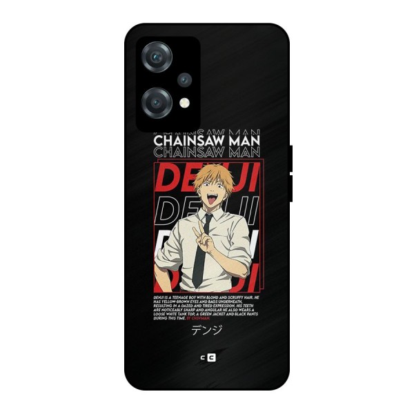 Denji Chainsaw Man Metal Back Case for OnePlus Nord CE 2 Lite 5G