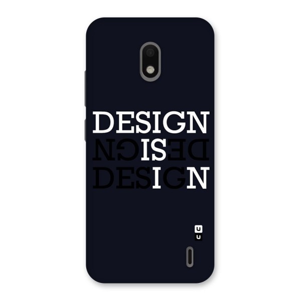 Design is In Typography Back Case for Nokia 2.2
